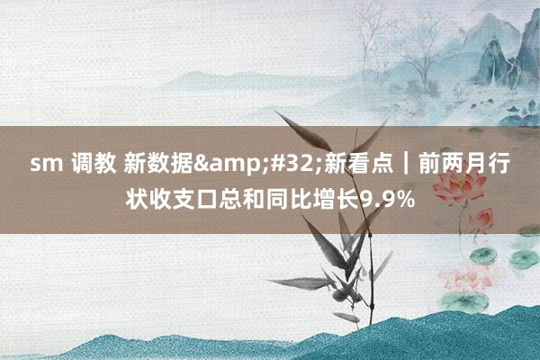 sm 调教 新数据&#32;新看点｜前两月行状收支口总和同比增长9.9%
